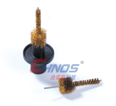 上(shàng)電(diàn)極多(duō)毛清掃刷 刷柄